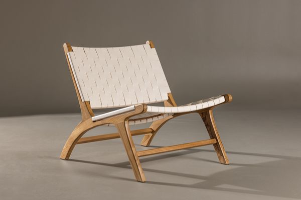 Rike Loungefåtölj Natur — alternativ vy