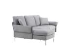 Toulouse 3-sits Soffa Grå bild 5