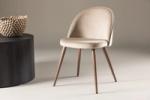 Velvet Matstol 2-pack Beige bild 1