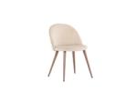 Velvet Matstol 2-pack Beige bild 3