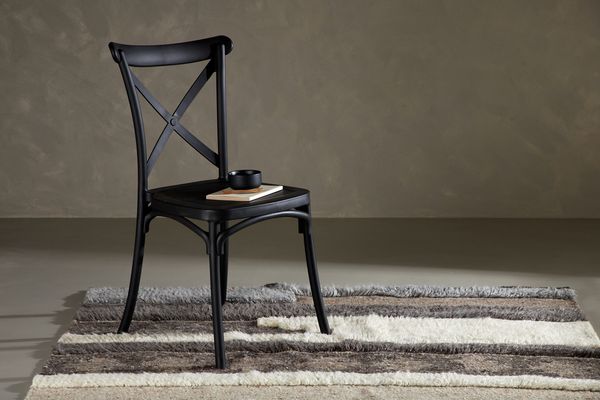 Crosett Matstol 2-pack Svart — alternativ vy