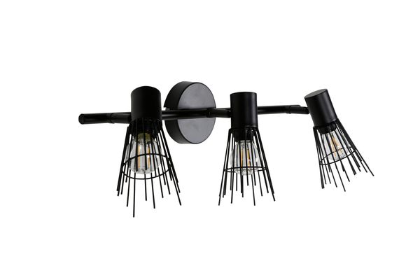 Pico Vägglampa Svart i svart (steel) — alternativ vy