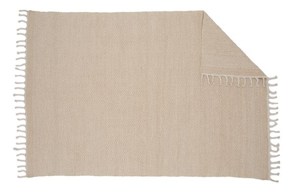 Loke Matta Beige i beige (wool) — alternativ vy