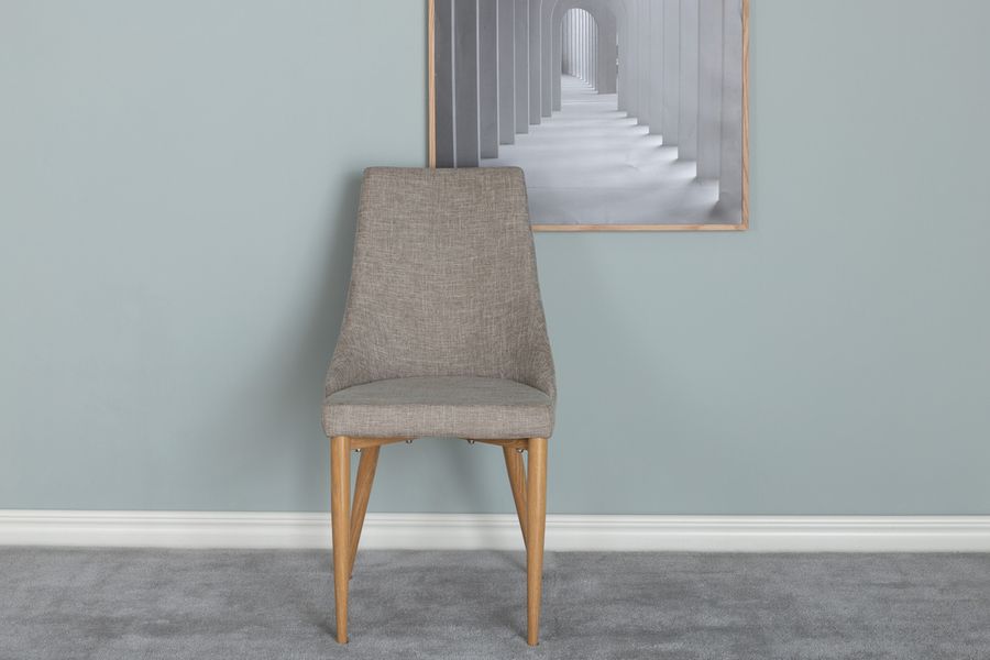 Leone Matstol 2-pack Ljusgrå