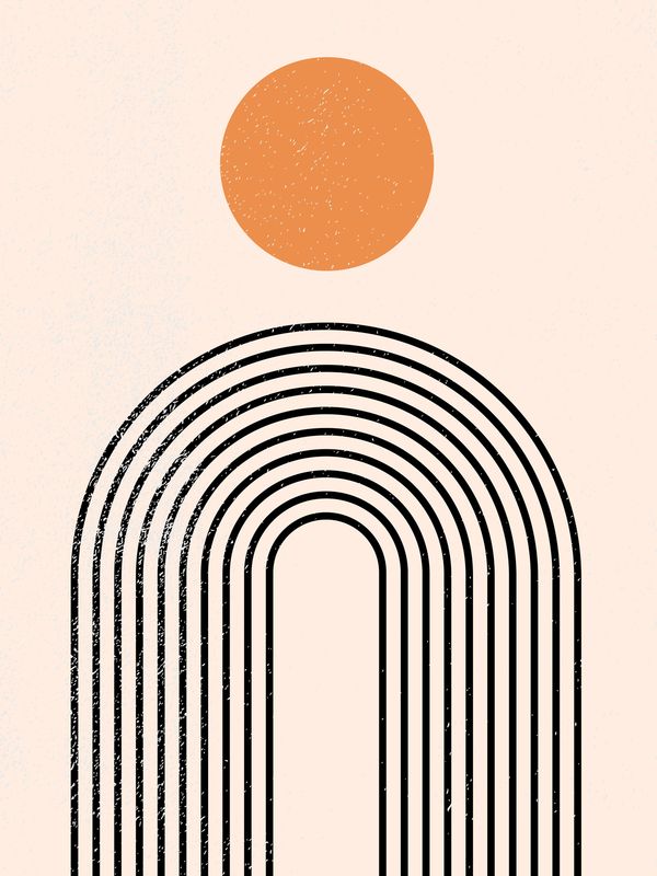 Tempel Posters Beige — Hemvaruhuset