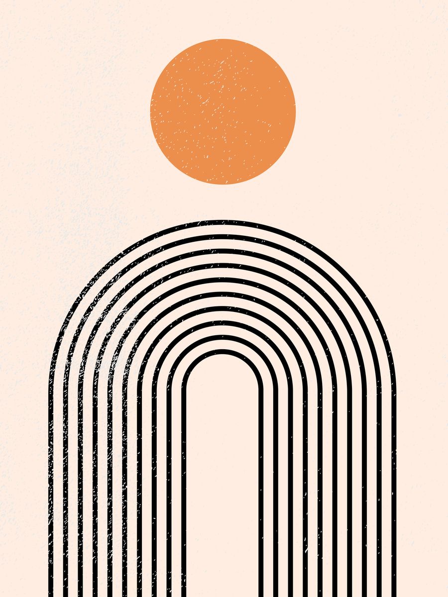 Tempel Posters Beige