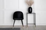 Velvet Matstol 2-pack Svart bild 1