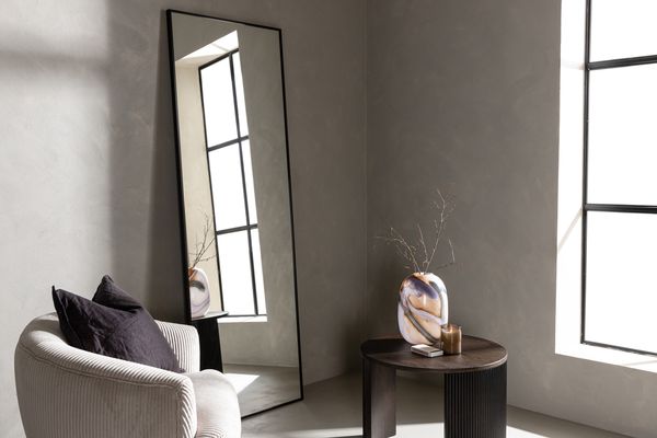 Dalton Stor spegel Svart — alternativ vy
