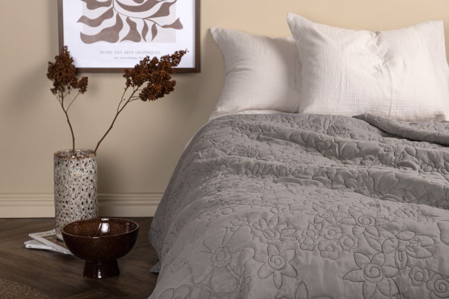 Niki Överkast Ljusgrå