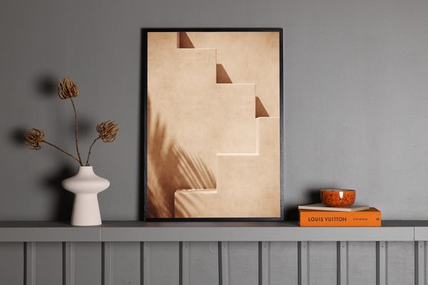 Stairs Posters Beige — alternativ vy