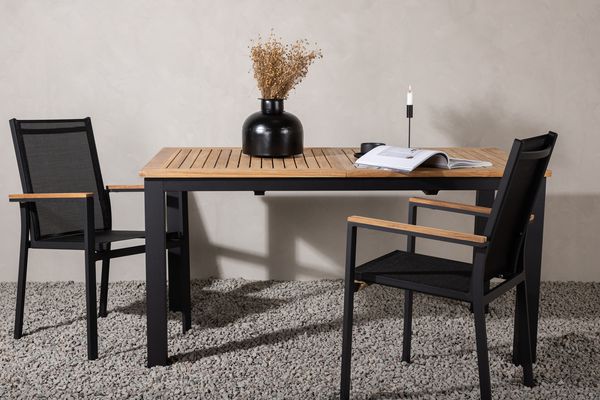 Panama Matbord Svart — alternativ vy