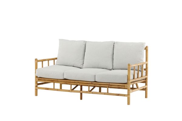 Cane 3-sits Soffa Natur — Hemvaruhuset