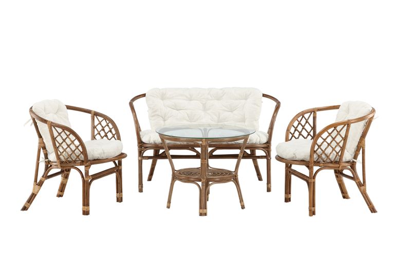 Wera Lounge Set Mörk valnöt Mörk valnöt - Alternate view