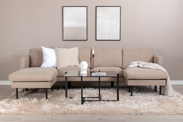 Zoom Divansoffor Beige — Hemvaruhuset