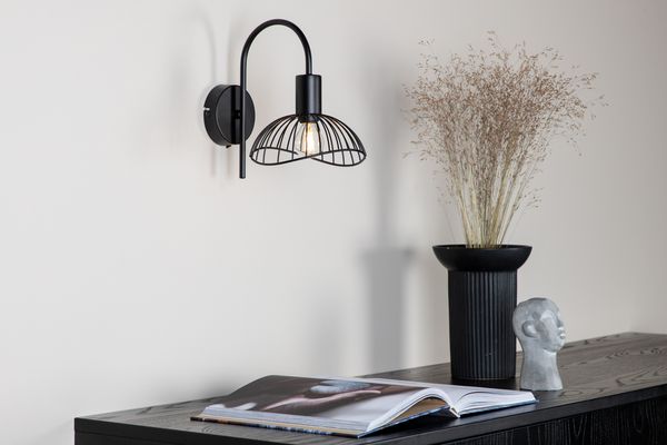 Elsa Vägglampa Svart — Hemvaruhuset