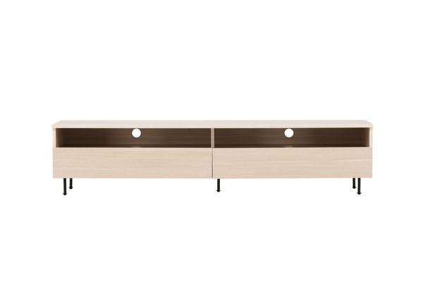 Navarra TV-bänk Vitputsad — Hemvaruhuset