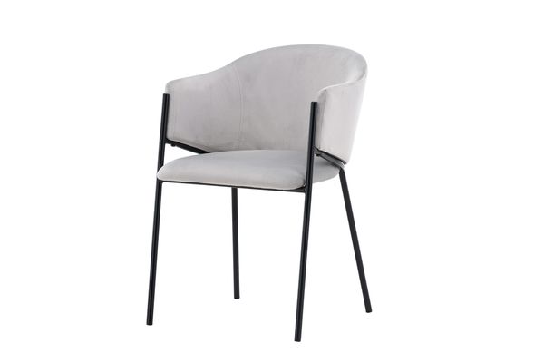 Evelina Matstol 2-pack Grå — Hemvaruhuset