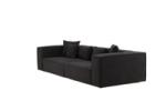 Gillholmen 3-sits Soffa Svart bild 8