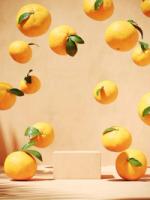 Lemons Posters Beige bild 1