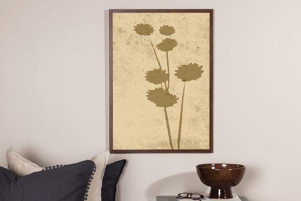 Flower art Posters Beige — alternativ vy