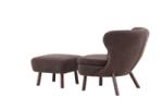 Ryxö Loungefåtölj Brun bild 9