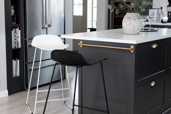 Wave Barstol 2-pack Vit — Hemvaruhuset