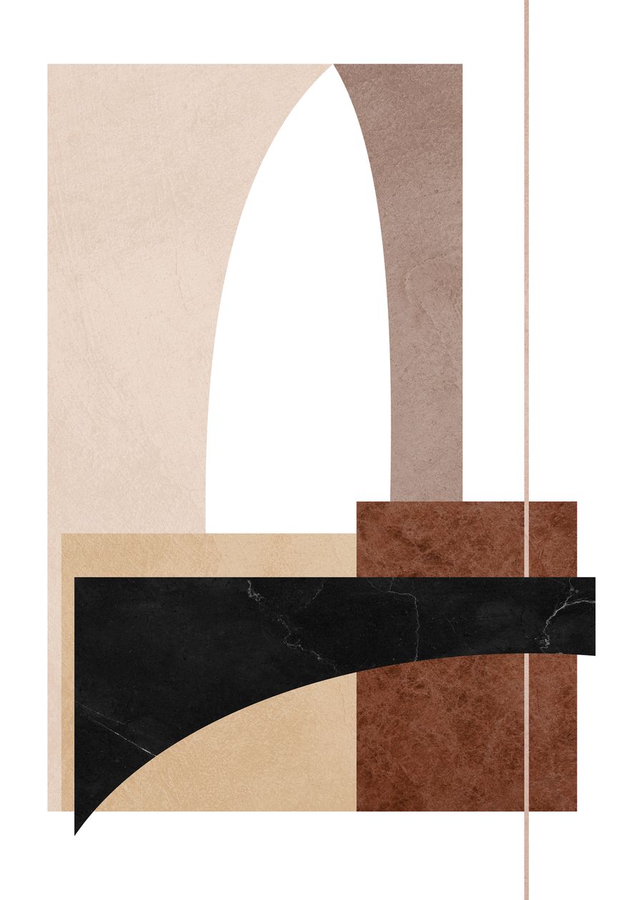 Materials Posters Brun