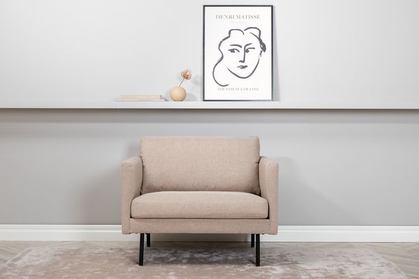 Zoom Fåtölj Beige — Hemvaruhuset