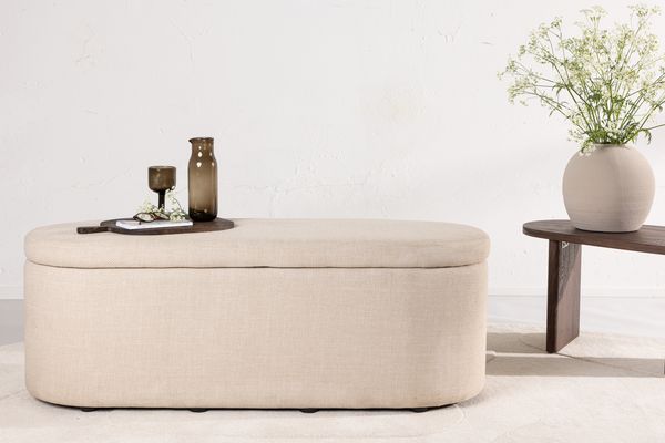 Potenza Ottoman Off-white — alternativ vy