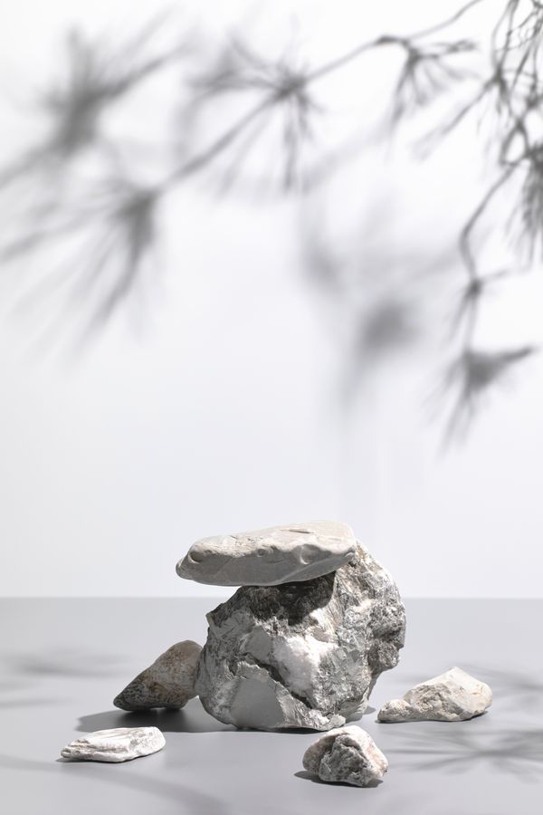 Sandstones Posters Vit — Hemvaruhuset