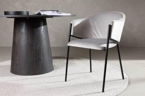 Evelina Matstol 2-pack Grå — alternativ vy