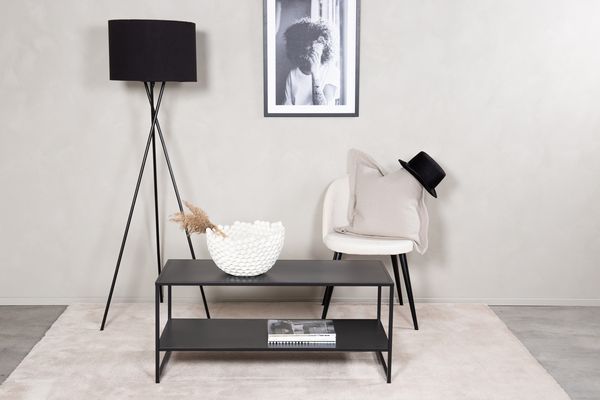 Staal Soffbord Svart i svart