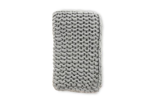 Kate Pläd Ljusgrå — alternativ vy