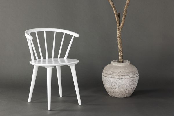 Bobby Matstol 2-pack Vit — alternativ vy