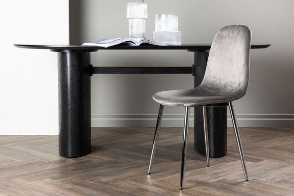 Eva Matstol 2-pack Ljusgrå — alternativ vy