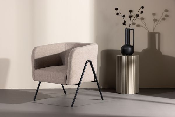 Rika Fåtölj Beige — alternativ vy