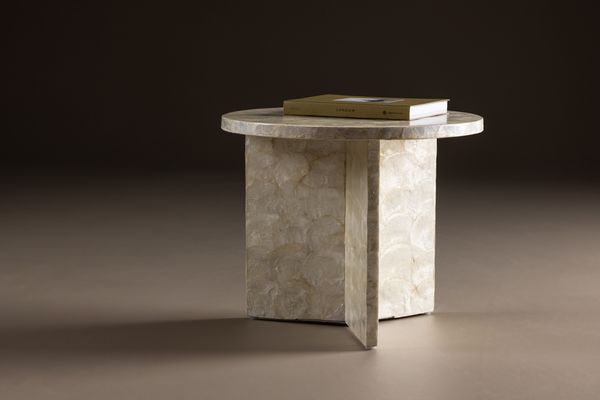 Smögen Soffbord Beige i beige