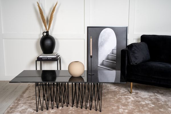Stone Soffbord Svart — Hemvaruhuset