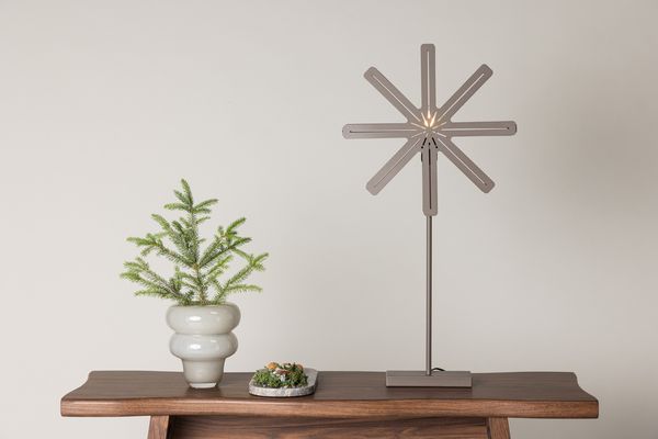 Säfsen Bordslampa Mocka i mocka (steel)