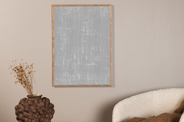 Symmetrical Posters Grå — alternativ vy