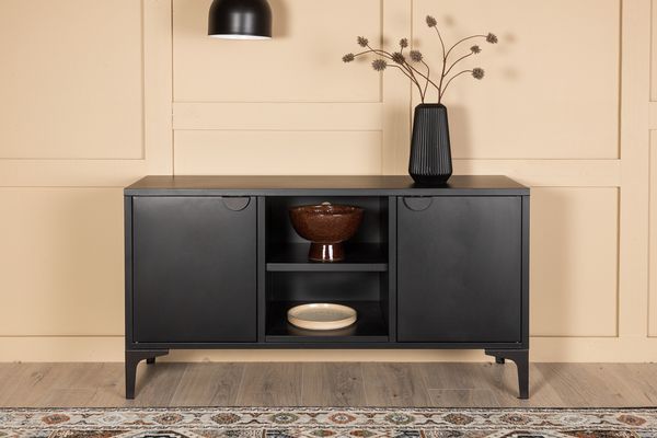 Piring TV-bänk Svart — alternativ vy