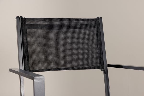 Copacabana Matstol 2-pack Svart — alternativ vy