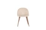 Velvet Matstol 2-pack Beige bild 2