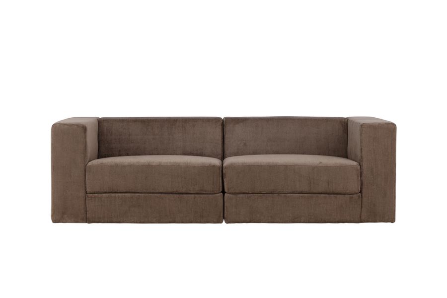 Lumi 3-sits Soffa Brun