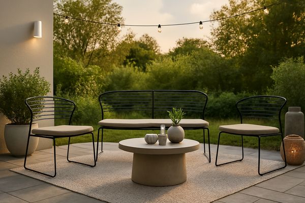 Milano Soffgrupp Svart — alternativ vy