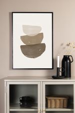 Brush strokes Posters Beige bild 4