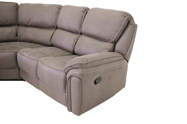 Saranda Reclinersoffa Grå i grå — alternativ vy