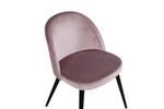 Velvet Matstol 2-pack Gammelrosa bild 8