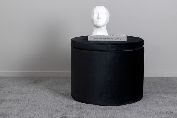 Dunken Puff Svart — Hemvaruhuset