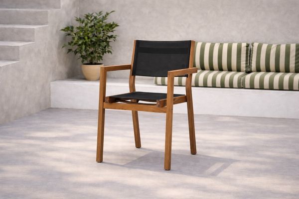 Venice Matstol 2-pack Natur — alternativ vy